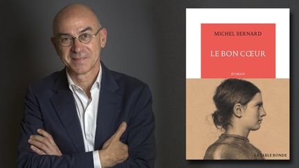 Michel Bernard, auteur de "Le bon cœur"(La Table Ronde)
 (Hélène Bamberger)