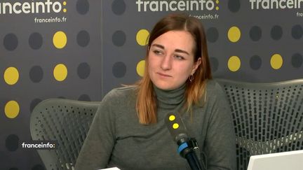 Orlande François, la présidente de la Fage, était l'invitée de franceinfo mardi 12 novembre.&nbsp; (FRANCEINFO / RADIOFRANCE)