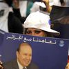 A Alger, lors du dernier meeting pour le candidat Abdelaziz Bouteflika, le 13 avril 2014. (FAROUK BATICHE / AFP)