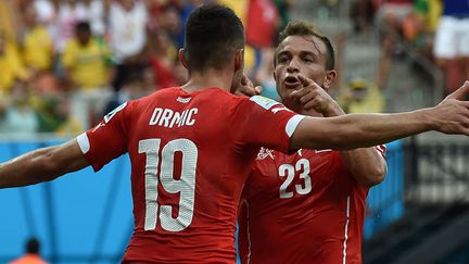 L'ailier suisse Xherdan Shaqiri a ouvert le score pour la Suisse