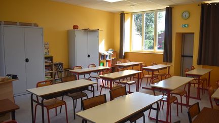 Une salle de classe. (Jérôme Collin / RADIO FRANCE)