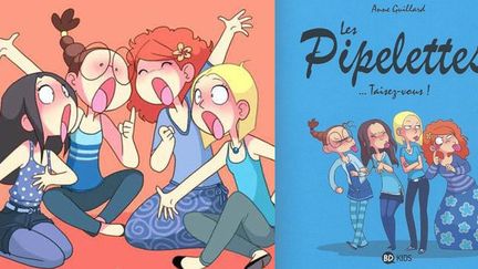 Albums de la série Les Pipelettes
 (Anne Gaillard / Milan)