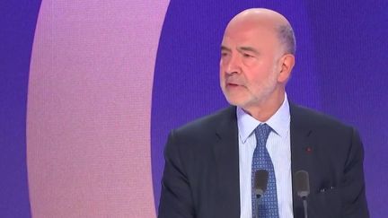 Pierre Moscovici, premier président de la Cour des comptes, était l'invité du "8h30 franceinfo", lundi 16 décembre 2024. (FRANCEINFO / RADIO FRANCE)