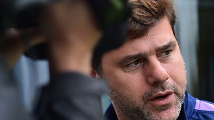 Mauricio Pochettino succède à Thomas Tuchel en tant qu'entraîneur du PSG. (GLYN KIRK / AFP)