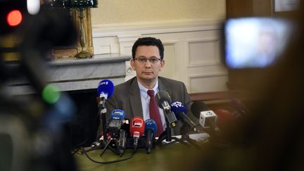 Le procureur de Reims Matthieu Bourrette à Reims (Marne), le 11 juillet 2019. (FRANCOIS LO PRESTI / AFP)