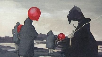 &quot;Ballon rouge&quot; de Françoise Cheylan (116x89)
 (DR)