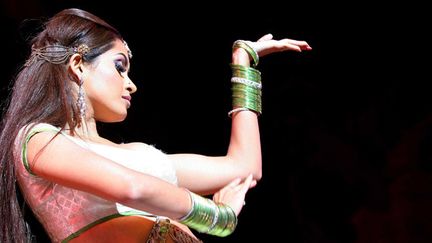 La danseuse vedette Bhavna Pani dans "Bharati" à Paris en 2009
 (CHAUVEAU/SIPA)