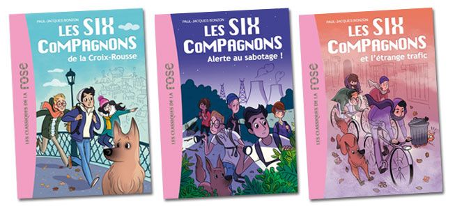 &nbsp; (Les trois premiers tomes des Six Compagnons réédités par Hachette dans les "Classiques de la Rose")