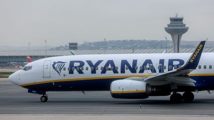 Un avion du transporteur aérien Ryanair. (EUROPA PRESS NEWS / EUROPA PRESS - GETTY IMAGES)