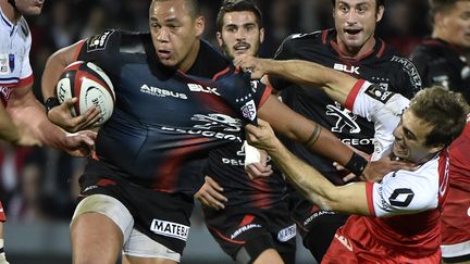 Gaël Fickou (Stade Toulousain) a inscrit trois essais face à Grenoble. (PASCAL PAVANI / AFP)