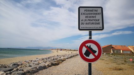 Une plage naturiste à Port-Leucate (Aude), août 2019 (NINA VALETTE / FRANCE BLEU ROUSSILLON / RADIO FRANCE)