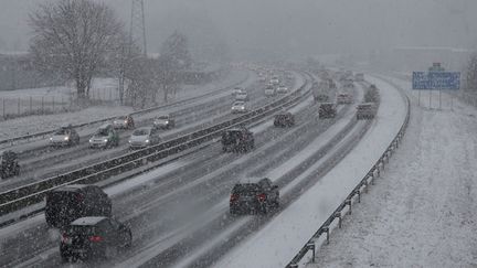 &nbsp; (L'autoroute A43 samedi © Maxppp)