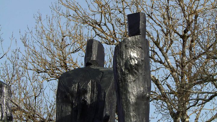 Sculpture en bois de Christian Lapie&nbsp; (France 3 Nouvelle Aquitaine)