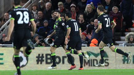 Dixième but de la saison pour Diego Costa (LINDSEY PARNABY / AFP)