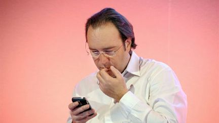 Pour Xavier Niel, le patron de Free, la loi contre le piratage est une "mauvaise loi qui ne résout rien". (AFP / Eric Piermont)