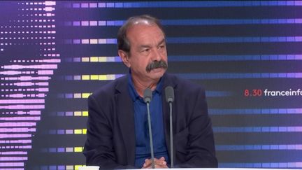 Philippe Martinez, secrétaire général de la CGT, demande des explications à Emmanuel Macron après les révélations sur ses liens avec Uber (FRANCEINFO / RADIOFRANCE)