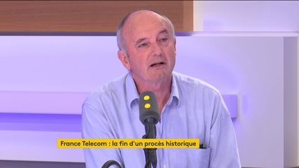 Patrick Ackermann,&nbsp;délégué syndical Sud-PTT, sur franceinfo, jeudi 11 juillet. (FRANCEINFO)