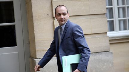 Le secr&eacute;taire g&eacute;n&eacute;ral de la CFDT, Laurent Berger, le 25 f&eacute;vrier 2015, &agrave; Paris. (STEPHANE DE SAKUTIN / AFP)