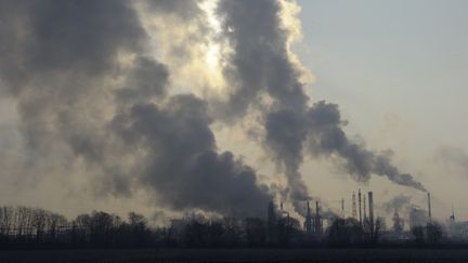 Des usines pr&egrave;s de Chalampe (Haut-Rhin), le 9 f&eacute;vrier 2012. ( PHILIPPE WOJAZER / REUTERS)