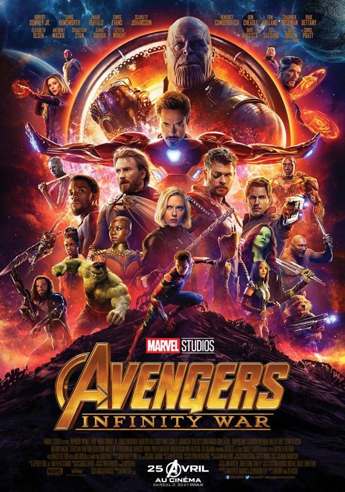 "Avengers : Infinity War" : l'affiche française
 (Marvel Studios)