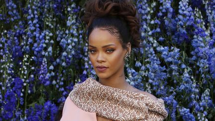 Rihanna lors de la présentation de la collection Dior en octobre 2015
 (Patrick Kovarik/AFP)