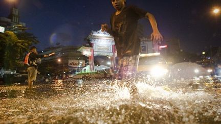 Quartier de China Town, à Bangkok, ce jeudi 27 octobre. (NICOLAS ASFOURI / AFP)