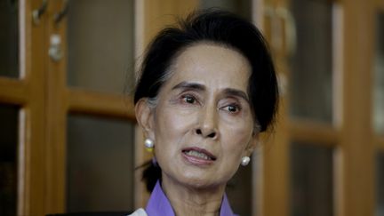 &nbsp; (Aung San Suu Kyi le 17 novembre 2015 © Maxppp)