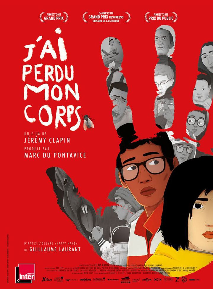 "J'ai perdu mon corps" de Jérémy Clapin : l'affiche. (Rezo Films)