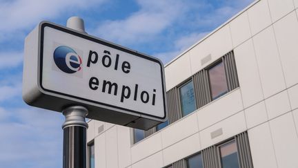 &nbsp;Une agence Pôle emploi à Villeneuve d'Ascq (Nord),&nbsp;le 26 november 26 2020.  (C?LIA CONSOLINI / HANS LUCAS)