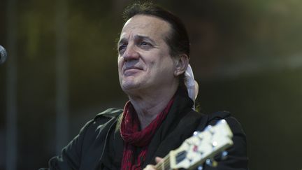 Francis Lalanne, au festival Inc'Rock, le 6 mai 2018. (YVES CARPENTIER / MAXPPP)