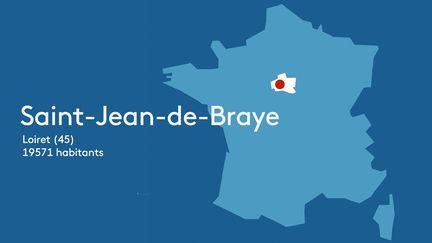 Carte : Saint-Jean-de-Braye (FRANCEINFO)