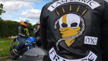 Des&nbsp;motards du club Lag Spirit, qui regroupe des membres des forces de l'ordre,&nbsp;vendredi 26 avril 2019.&nbsp; (Pierre-Antoine Lefort / Radio France)