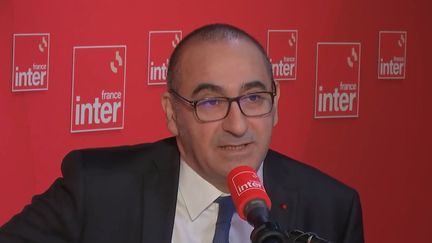 Laurent Nuñez, préfet de police de Paris, le 28 mars 2023 sur France Inter. (FRANCE INTER / RADIO FRANCE)