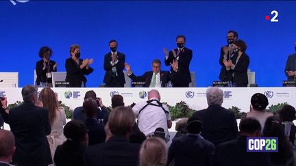 Un accord a été trouvé à la COP26 (France 2)