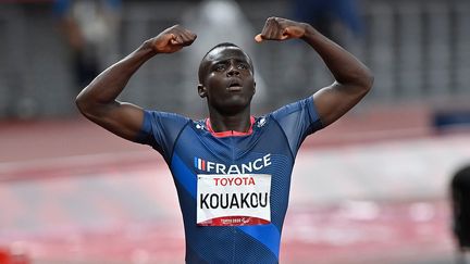 Charles-Antoine Kouakou remporte l'or sur le 400 m T20. (L.PERCIVAL - CPSF)