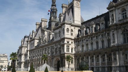 L'hôtel de ville de Paris, le 31 août 2015. (MAXPPP)