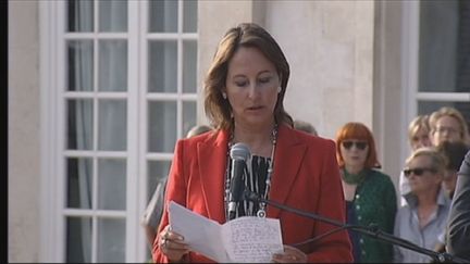 Ségolène Royal, la Rochelle, le 17 juin 2012 (FTV)