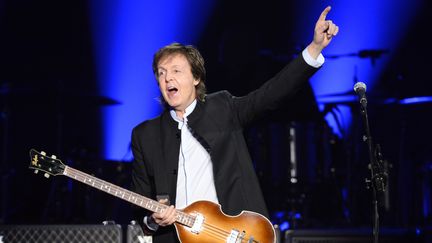 Paul McCartney, le 30 mai 2016, à Bercy (Paris).
 (BERTRAND GUAY/AFP)