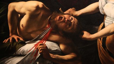 La toile "Judith décapitant Holopherne" au musée Jacquemart André, en 2018
 (GINIES/SIPA)