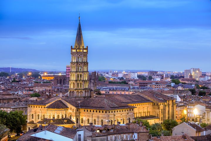 La Basilique Saint Sernin, Toulouse. (JOSEPH HILFIGER / Office de Tourisme de Toulouse)