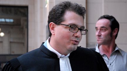 Jérôme Triomphe, avocat des parents de Vincent Lambert, le 24 septembre 2014, à Paris. (CITIZENSIDE / PATRICE PIERROT)