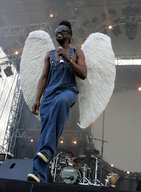 Marco Prince sur scène avec FFF lors de la reformation d'un soir à Solidays en 2007.
 (PhotoPQR / Le Parisien / Max PPP)