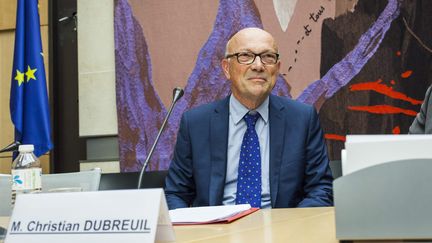 Christian Dubreuil, auditionné le 15 juillet 2015 à l'Assemblée nationale en vue de sa nomination comme directeur général de l'ONF. (MAXPPP)