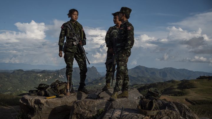 Photo de la série "La révolution armée en Birmanie" du photographe Siegfried Modola (Siegfried Modola / The Globe and Mail)