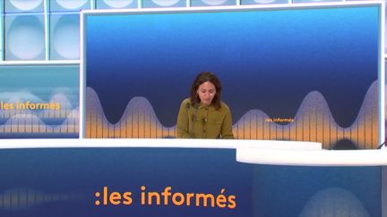 Salhia Brakhlia présente les informés du matin, le 18 juin 2024 sur franceinfo. (FRANCEINFO / RADIO FRANCE)