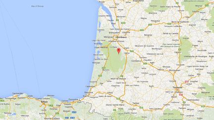 Un tract d&eacute;non&ccedil;ant la pr&eacute;sence d'un p&eacute;dophile &agrave; Saint-Symphorien (Gironde) a &eacute;t&eacute; distribu&eacute; dans le village, mardi 27 mai 2014. (GOOGLE MAPS)