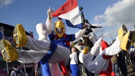 D&egrave;s le d&eacute;but de la comp&eacute;tition, les Fran&ccedil;ais ont mis la barre tr&egrave;s haut, comme ici le 19 septembre &agrave; Twickenham pour France-Italie. (FRANCK FIFE / AFP)