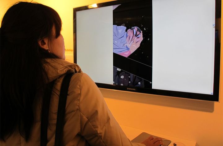 Webtoons, Pavillon de la Corée
 (Laurence Houot/ Culturebox)