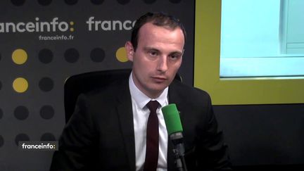 Fabien Di Filippo, député Les Républicains de Moselle, sur franceinfo le 23 mai 2018. (FRANCEINFO / RADIOFRANCE)