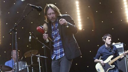 Radiohead au festival de Glastonbury (G-B) en juin 2011.
 (Joel Ryan/AP/SIPA)